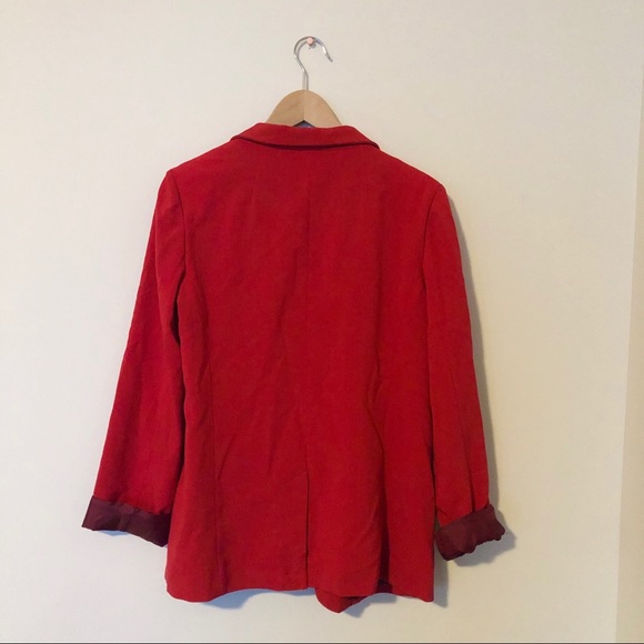 Red Blazer | Silence + Noise - Picture 2 of 3